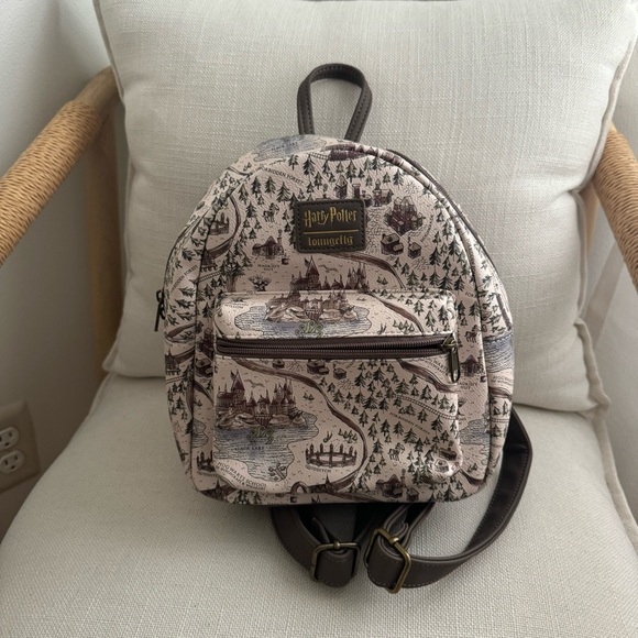 Loungefly Harry Potter School Grounds Mini Backpack - Picture 2 of 8
